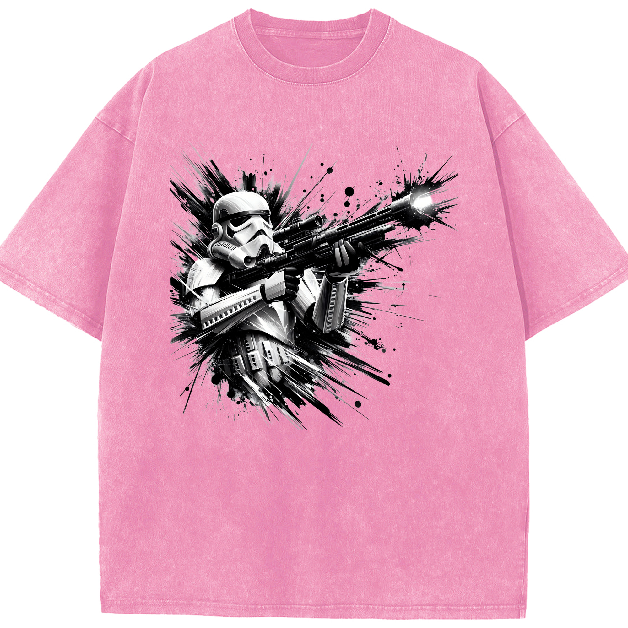 （画像用） スター・ウォーズ Star Wars 綿100% ヴィンテージ風 半袖Tシャツ（フロントプリント）